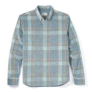 Organic Corduroy Button Down Shirt XL